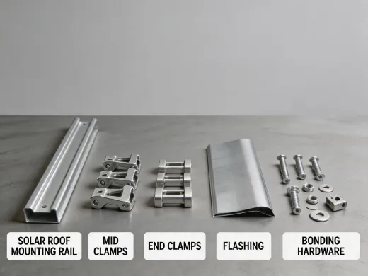 Roof mount rail and clamp kit
